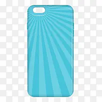 蓝色简约手机壳图案设计-空若网 蓝色简约手机壳图案设计-空若网