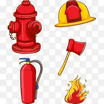 手绘消防安全-空若网 手绘消防安全-空若网