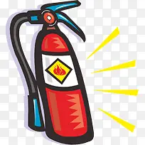 灭火器png矢量元素-空若网 灭火器png矢量元素-空若网