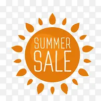 夏季促销太阳矢量图-空若网 夏季促销太阳矢量图-空若网