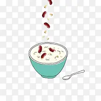 矢量卡通手绘八宝粥-空若网 矢量卡通手绘八宝粥-空若网