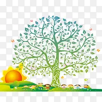 成长树素材下载-空若网 成长树素材下载-空若网