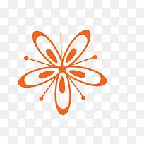 可爱小花形状矢量图-空若网 可爱小花形状矢量图-空若网