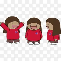 快乐的三胞胎-空若网 快乐的三胞胎-空若网