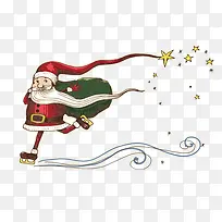 铅笔画圣诞老人-空若网 铅笔画圣诞老人-空若网