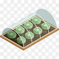 矢量白色大棚蔬菜-空若网 矢量白色大棚蔬菜-空若网