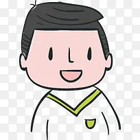 手绘卡通可爱人物头像素材-空若网 手绘卡通可爱人物头像素材-空若网