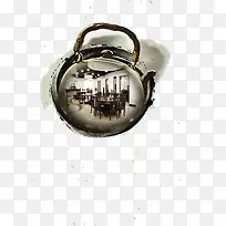 创意茶壶中的家居素材图片-空若网 创意茶壶中的家居素材图片-空若网