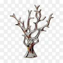 发财树银色-空若网 发财树银色-空若网