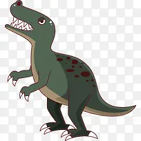 卡通可爱小动物装饰动物头像恐龙-空若网 卡通可爱小动物装饰动物头像恐龙-空若网