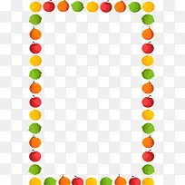 水果造型图框-空若网 水果造型图框-空若网