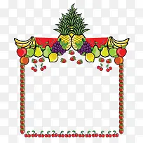 卡通水果边框-空若网 卡通水果边框-空若网