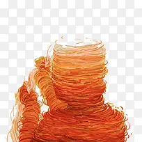 橙色旋转创意视觉设计-空若网 橙色旋转创意视觉设计-空若网