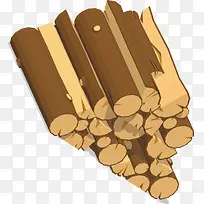 手绘木柴烤火煮饭-空若网 手绘木柴烤火煮饭-空若网