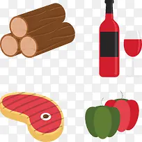 食物插画设计-空若网 食物插画设计-空若网