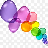 彩色气泡水滴-空若网 彩色气泡水滴-空若网