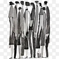 国外创意人性插画-空若网 国外创意人性插画-空若网