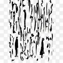 黑色创意人-空若网 黑色创意人-空若网