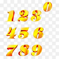 金色数字-空若网 金色数字-空若网