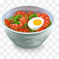 卡通美味的面食食物-空若网 卡通美味的面食食物-空若网