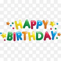 生日快乐艺术字-空若网 生日快乐艺术字-空若网