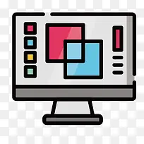 扁平化显示器PNG下载-空若网 扁平化显示器PNG下载-空若网