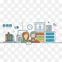 扁平化元素-空若网 扁平化元素-空若网