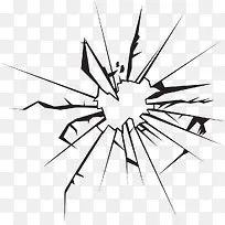 破碎的玻璃花纹-空若网 破碎的玻璃花纹-空若网