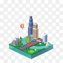 山水环绕的城市-空若网 山水环绕的城市-空若网