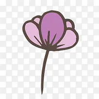 手绘卡通小花朵-空若网 手绘卡通小花朵-空若网