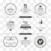 矢量餐厅商标-空若网 矢量餐厅商标-空若网