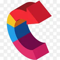 PPT财务数据图表立体插画-空若网 PPT财务数据图表立体插画-空若网