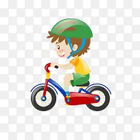 骑车的小男孩-空若网 骑车的小男孩-空若网