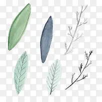 手绘水彩-空若网 手绘水彩-空若网