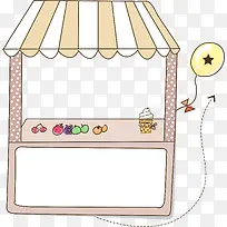 手绘摊位边框-空若网 手绘摊位边框-空若网