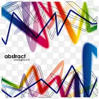 彩色手绘条状矢量-空若网 彩色手绘条状矢量-空若网