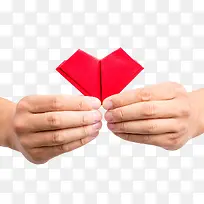 手拿爱心-空若网 手拿爱心-空若网