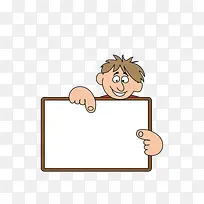 卡通手指触碰板报的小孩素材-空若网 卡通手指触碰板报的小孩素材-空若网