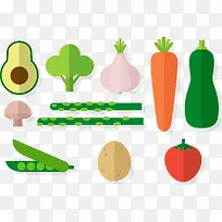 矢量蔬菜-空若网 矢量蔬菜-空若网