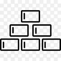 三角形长方形砖图标-空若网 三角形长方形砖图标-空若网