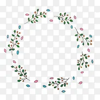 矢量花草边框-空若网 矢量花草边框-空若网