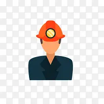 卡通煤矿工人简图-空若网 卡通煤矿工人简图-空若网