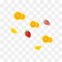 水果漂浮元素-空若网 水果漂浮元素-空若网