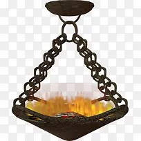 铁索火盆-空若网 铁索火盆-空若网