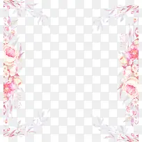 手绘小清新花叶边框-空若网 手绘小清新花叶边框-空若网