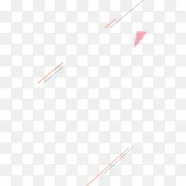 橙色简约碎片线条漂浮素材-空若网 橙色简约碎片线条漂浮素材-空若网