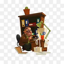 插画-空若网 插画-空若网