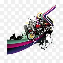 音乐海报元素-空若网 音乐海报元素-空若网