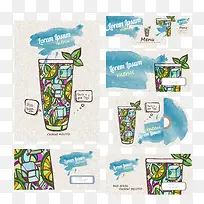 矢量餐饮VI素材-空若网 矢量餐饮VI素材-空若网