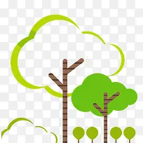 创意手绘树-空若网 创意手绘树-空若网
